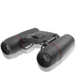 Mini Folded Field 7.2 Degree 126m / 1000m 30 x 60mm Red Multi-Coated Day Vision Outdoor Telescope Binoculars(Black) - Binoculars by PMC TechLife | Online Shopping South Africa | PMC TechLife | Buy Now Pay Later Mobicred