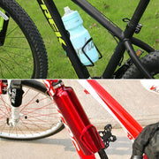 Portable Drinking Cup Water Bottle Cage Holder Bottle Carrier Bracket Stand for Bike(Blue)