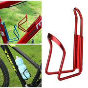 Portable Drinking Cup Water Bottle Cage Holder Bottle Carrier Bracket Stand for Bike(Red)
