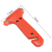 Portable Multi Function Auto Emergency Hammer Escape Tool Life Hammer(Red)
