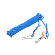 6M Fishing Elastic Rope with Hooks for Fisherman Angler (Random Color Delivery) - Fishing Lines & Ropes by PMC TechLife | Online Shopping South Africa | PMC TechLife | Buy Now Pay Later Mobicred