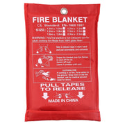 Emergency Survival Fire Blanket Shelter Safety Protector Extinguishers Tent, Size: 1*1m