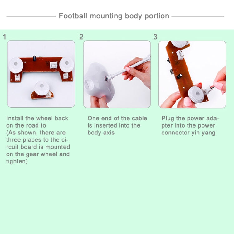 DIY Football Lamp, USB Handmade Charm Night Light / Desk Lamp Colorful Bedside Lamp(White)