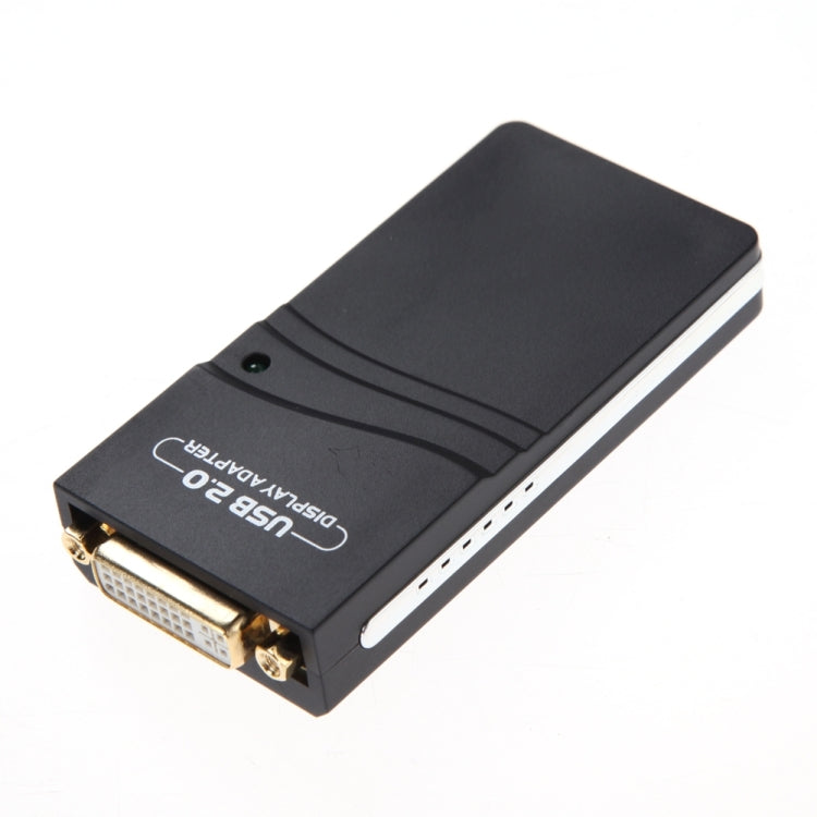 USB 2.0 to VGA, DVI, HDMI Adapter , Resolution: 1920*1080(Black)