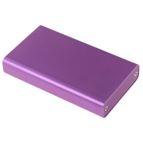 6gb/s mSATA Solid State Disk SSD to USB 3.0 Hard Disk Case(Purple)