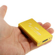 6gb/s mSATA Solid State Disk SSD to USB 3.0 Hard Disk Case(Gold) - HDD Enclosure by PMC TechLife | Online Shopping South Africa | PMC TechLife | Buy Now Pay Later Mobicred