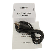 Mini HDMI to HDMI Audio Decoder