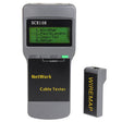 Portable Wireless Network cable Tester SC8108 LCD Digital PC Data Network CAT5 RJ45 LAN Phone Cable Tester Meter(Grey) - Lan Cable and Tools by PMC TechLife | Online Shopping South Africa | PMC TechLife | Buy Now Pay Later Mobicred