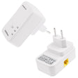 2 PCS 500Mbps Powerline Network Mini Homeplug AV Ethernet Bridge, 7HP150, EU Plug(White) - Powerline Network Adapters by PMC TechLife | Online Shopping South Africa | PMC TechLife | Buy Now Pay Later Mobicred