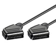 20 Pin SCART to SCART Lead Cable for DVD/HDTV/AV/TV, Cable Length: 1.5m - free shipping - PMC TechLife - Order now!