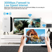 WS-WN560N2 300Mbps Wireless-N WIFI 802.11n Repeater Range Expander, EU Plug(White)