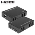 Full HD 1080P HDMI To Extender Transmitter + Receiver over One 100m CAT5E / CAT6 (TCP/IP) - Amplifier by PMC TechLife | Online Shopping South Africa | PMC TechLife | Buy Now Pay Later Mobicred