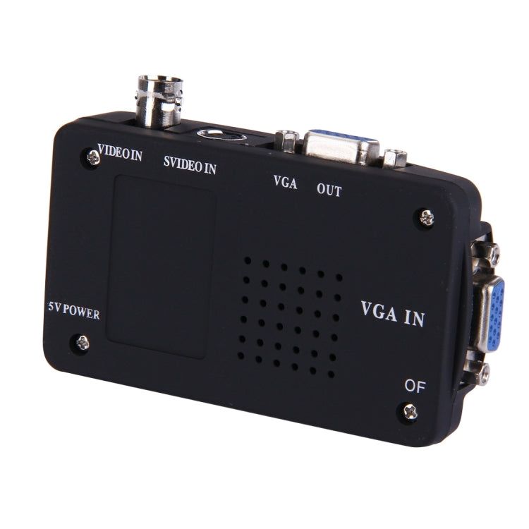 BNC / S-Video to VGA Video Converter(UK Plug)