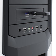 USB 3.0 Front Panel Floppy Disk Bay 20 Pin 2 Ports HUB Bracket Cable(Black)