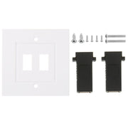 Dual USB 3.0 Female Plugs Home Wall Charger Plate Wall Plate Panel