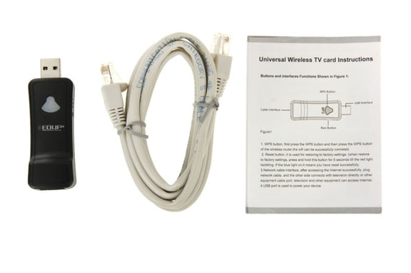 EDUP EP-2911 USB 150Mbps 802.11n Wifi Wireless Lan Dongle Network Adapter