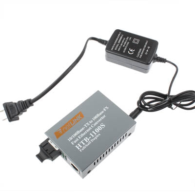 Single-mode Fast Ethernet Fiber Transceiver