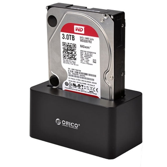 ORICO 6619US3 5Gbps Super Speed USB 3.0 to SATA Hard Drive Docking Station for 2.5 inch / 3.5 inch Hard Drive(Black)