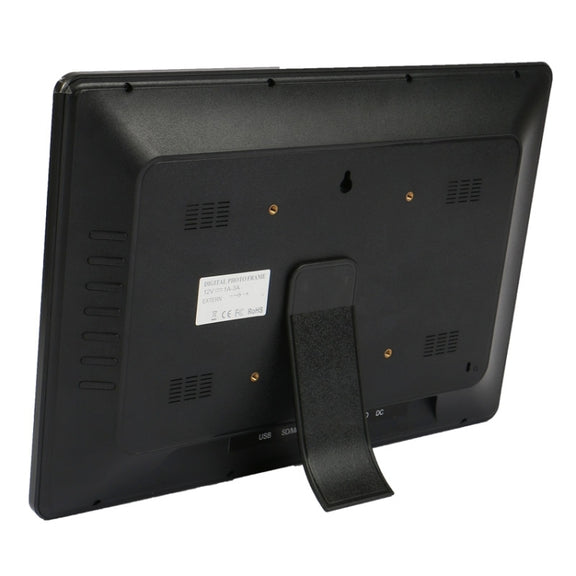 15 inch 1280 x 800 16:9 LED Widescreen Suspensibility Digital Photo Frame with Holder & Remote Control, Support SD / MicroSD / MMC / MS / XD / USB Flash Disk(Black)