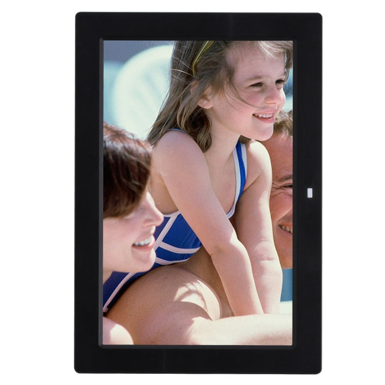 12.1 inch Digital Photo Frame with Holder & Remote Control, Allwinner F16 Program, Support SD /  MMC / USB Flash Disk(Black)