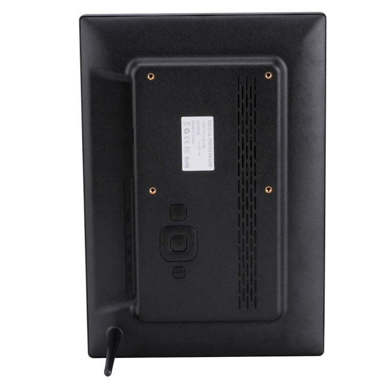 12.1 inch Digital Photo Frame with Holder & Remote Control, Allwinner F16 Program, Support SD /  MMC / USB Flash Disk(Black)