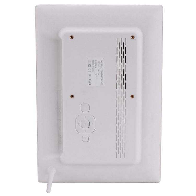 12.1 inch Digital Photo Frame with Holder & Remote Control, Allwinner F16 Program, Support SD /  MMC / USB Flash Disk(White)