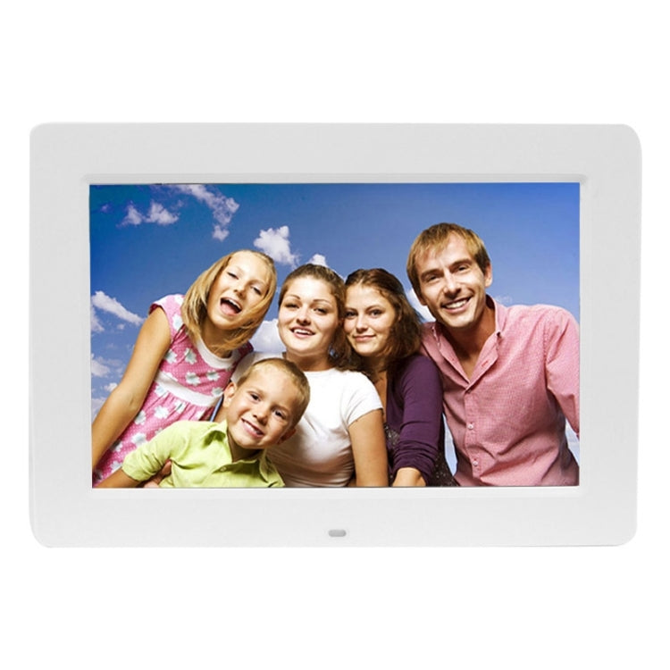 13 inch 1024 x 768 / 16：9 LED Widescreen Suspensibility Digital Photo Frame with Holder & Remote Control, Support SD / MicroSD / MMC / MS / XD / USB Flash Disk(White)