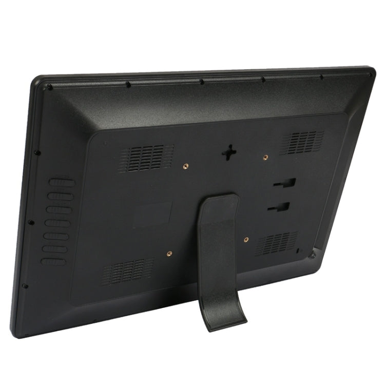 17 inch HD 1080P LED Display Multi-media Digital Photo Frame with Holder & Music & Movie Player, Support USB / SD / MS / MMC Card Input(Black)