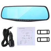 480P 2.8 inch Screen Display Vehicle DVR, 140 Degree Wide Angle Viewing, Support Loop Recording / Motion Detection