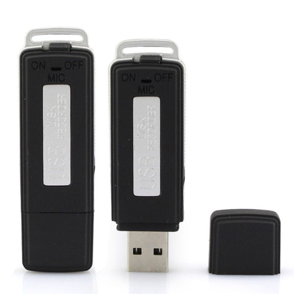 USB Voice Recorder + 8GB USB Flash Disk(Black)