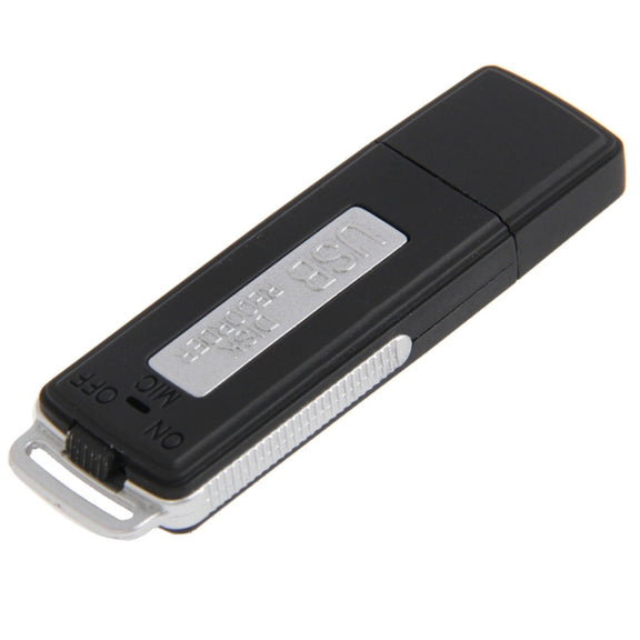 Mini Interview Recorder / USB Flash Drive , Built in 4GB Memory(Black)