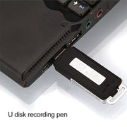 Mini Interview Recorder / USB Flash Drive , Built in 4GB Memory(Black)
