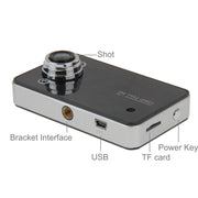 G200 720P VGA 2.4 inch LCD Screen Display Car DVR Recorder, 100 Degrees Wide Angle Viewing, Support Loop Recording / Motion Detection