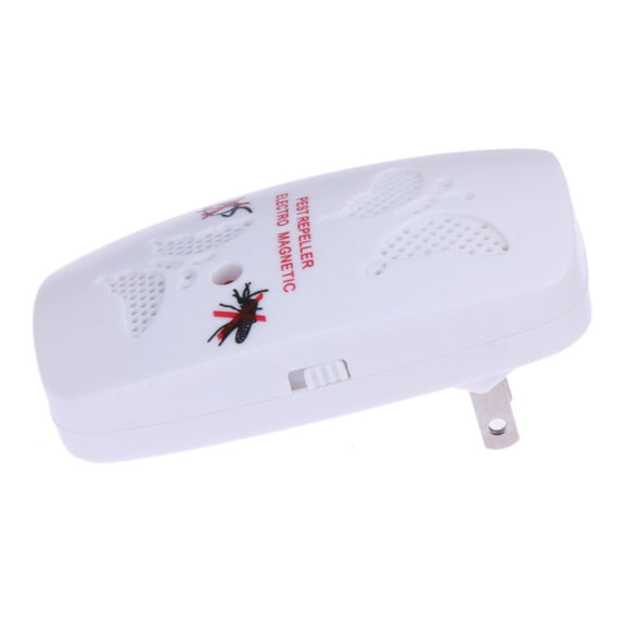 Ultrasonic Electronics Insecticide with Two Steps of Adjustable, Pink (US Plug)