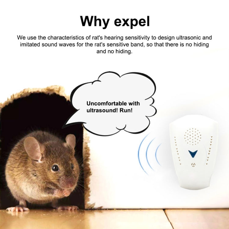 Ultrasonic Electronics Insecticide with Two Steps of Adjustable, Pink (US Plug)