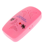 Ultrasonic Electronics Insecticide with Two Steps of Adjustable, Pink (EU Plug)