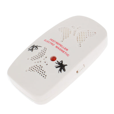 Ultrasonic Electronics Insecticide with Two Steps of Adjustable, White (EU Plug)