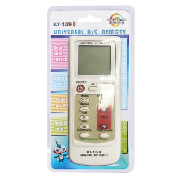 Universal Air Conditioner IR Remote Controller(White)