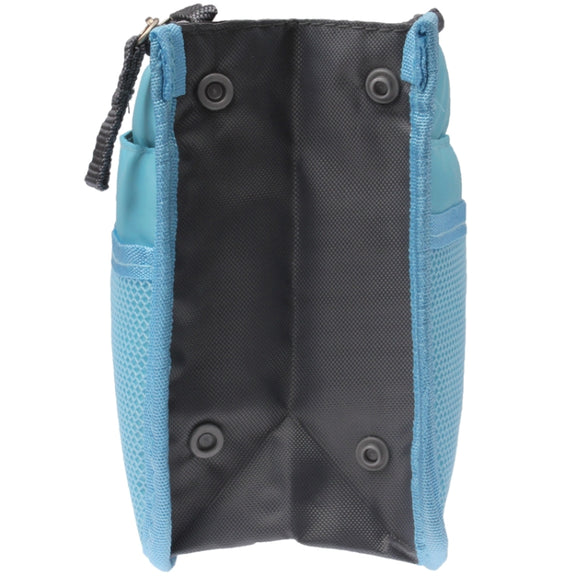 Thicken Portable Multi-function Double Zipper Cosmetic Bag, Storage Bag in Bag (Blue)