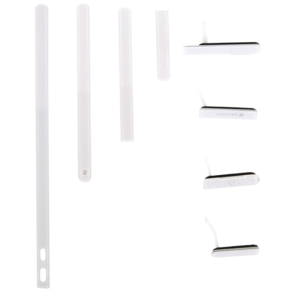 Middle Board + Battery Back Cover for Sony L36H(White)