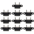 10 PCS Charging Port Dock Connector  for Xiaomi Mi 4(Black) - Tail Connector by PMc TechLife | Online Shopping South Africa | PMc TechLife | Buy Now Pay Later Mobicred