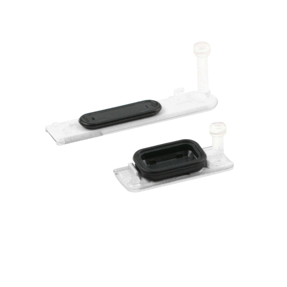 Earphone Button & Volume Button  for Sony Xperia ZR / M36h(Silver)