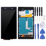 LCD Display + Touch Panel with Frame  for Sony Xperia Z1 / L39h / C6902 / C6903 / C6906 / C6943(Black)