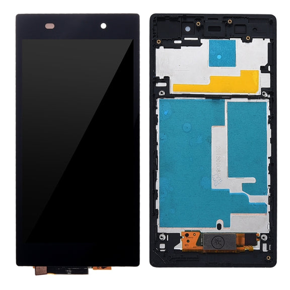 LCD Display + Touch Panel with Frame  for Sony Xperia Z1 / L39h / C6902 / C6903 / C6906 / C6943(Black)