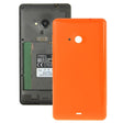 Bright Surface Solid Color Plastic Battery  Back Cover for Microsoft Lumia 535(Orange) - Back Cover by PMc TechLife | Online Shopping South Africa | PMc TechLife | Buy Now Pay Later Mobicred
