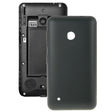 Solid Color Plastic Battery Back Cover for Nokia Lumia 530/Rock/M-1018/RM-1020(Black) - Back Cover by PMC TechLife | Online Shopping South Africa | PMC TechLife