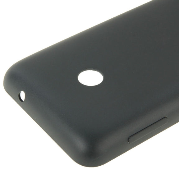 Solid Color Plastic Battery Back Cover for Nokia Lumia 530/Rock/M-1018/RM-1020(Black)