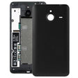 Frosted Surface Plastic Back Housing Cover  for Microsoft Lumia 640XL(Black) - Back Cover by PMc TechLife | Online Shopping South Africa | PMc TechLife | Buy Now Pay Later Mobicred