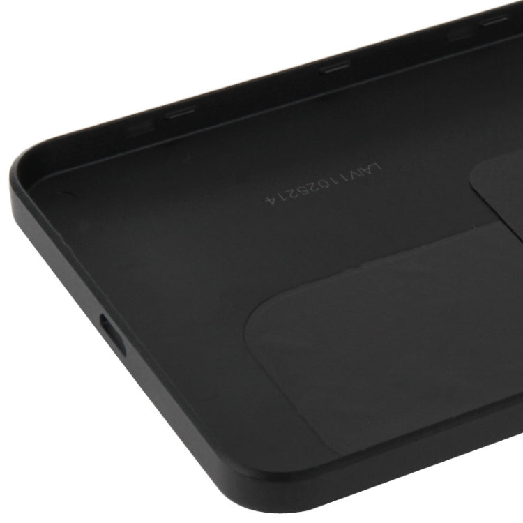 Frosted Surface Plastic Back Housing Cover  for Microsoft Lumia 640XL(Black)