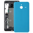 Frosted Surface Plastic Back Housing Cover  for Microsoft Lumia 640XL(Blue) - Back Cover by PMC TechLife | Online Shopping South Africa | PMC TechLife | Buy Now Pay Later Mobicred
